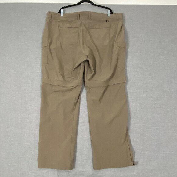 WindRiver Convertible Lightweight Cargo Pants Sz 44 X 32 Zip Pockets and Cuff - Picture 3 of 13